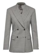 Elmi Blazers Double Breasted Blazers Grey Tiger Of Sweden