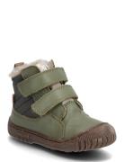 Bisgaard Helton Tex Talvikengät Tarroilla Khaki Green Bisgaard