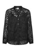 Frhazys Sh 1 Tops Blouses Long-sleeved Black Fransa