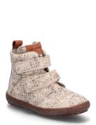 Bisgaard Storm Lamb Talvikengät Tarroilla Cream Bisgaard