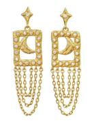 Barbra Earrings Korvakoru Korut Gold Maanesten
