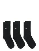 Shield Socks 3-Pack Underwear Socks Regular Socks Black GANT