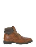 Jfwdewsbury Pu Boot Nyörisaappaat Brown Jack & J S