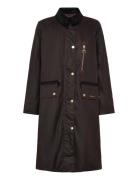 Barbour Evette Wax Jacket Tikkitakki Brown Barbour