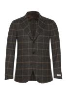 Easer Hl Suits & Blazers Blazers Single Breasted Blazers Brown Tiger O...