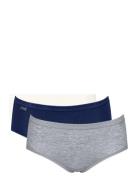 Sloggi Basic+ Midi C3P Hipsterit Alushousut Alusvaatteet Multi/pattern...