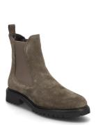 Women Boots Shoes Chelsea Boots Khaki Green Tamaris