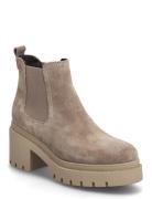 Women Boots Shoes Chelsea Boots Beige Tamaris