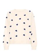 Ihkasura Sw Tops Sweat-shirts & Hoodies Sweat-shirts Cream ICHI