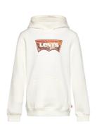 Po-Pull-Over Hoody Tops Sweat-shirts & Hoodies Hoodies White Levi's