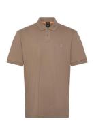 Passenger Tops Polos Short-sleeved Beige BOSS