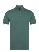 Passenger Tops Polos Short-sleeved Green BOSS
