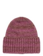 Lenny Beanie Accessories Headwear Beanies Pink Becksöndergaard