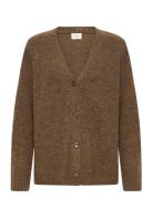 Frelise Car 1 Tops Knitwear Cardigans Khaki Green Fransa