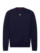 Dettil Tops Sweat-shirts & Hoodies Sweat-shirts Navy HUGO