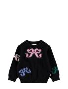 Gilby Tops Knitwear Pullovers Navy Molo