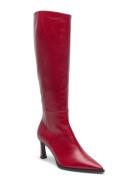 Long Boots Korkeavartiset Saapikkaat Red Billi Bi
