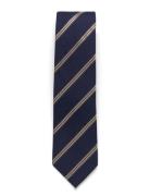 Classic Tie Solmio Kravatti Navy Amanda Christensen