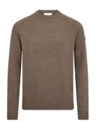 Bs Baldor Regular Fit Knitwear Tops Knitwear Round Necks Brown Bruun &...