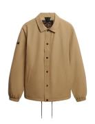 Nylon Coach Jacket Ohut Takki Beige Superdry