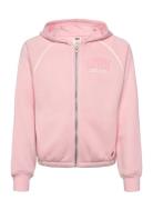 Zh-Full Zip Hoody Tops Sweat-shirts & Hoodies Hoodies Pink Levi's