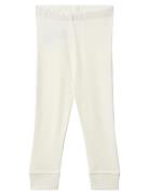 Modal Rib Leggings Bottoms Leggings White Copenhagen Colors