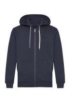 Full Zip Logo Hoodie Tops Sweat-shirts & Hoodies Hoodies Navy Scotch &...