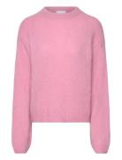 Kae Knit Tops Knitwear Jumpers Pink Noella