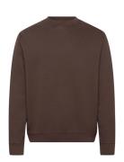 Mmgfrench Faded Sweat Tops Sweat-shirts & Hoodies Sweat-shirts Brown M...