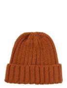 Walmer Beanie Accessories Headwear Beanies Orange Becksöndergaard