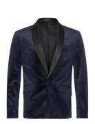 Embossed Velvet Smorking Blazer Suits & Blazers Blazers Single Breaste...