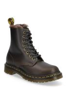 1460 Serena Shoes Boots Ankle Boots Laced Boots Brown Dr. Martens