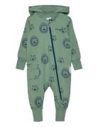 College Jumpsuit Green Tiger Jumpsuit Haalari Green Geggamoja