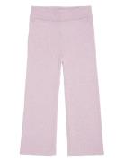 Merino Wide Rib Pants Bottoms Trousers Purple Copenhagen Colors