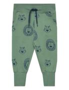 College Pant Green Tiger Bottoms Sweatpants Green Geggamoja