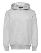 Regular Hoodie Tops Sweat-shirts & Hoodies Hoodies Grey HAN Kjøbenhavn