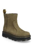 Zebzag Rigger Shoes Boots Winter Boots Khaki Green Dr. Martens