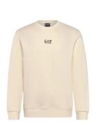 Sweatshirt Tops Sweat-shirts & Hoodies Sweat-shirts Cream EA7