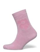 Pirtti Unikko Lingerie Socks Regular Socks Pink Marimekko
