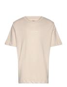 Jjjin Tee Ss Crew Neck Jnr Tops T-shirts Short-sleeved Beige Jack & J ...