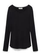 Frkasic 1 Tshirt Tops T-shirts & Tops Long-sleeved Black Fransa