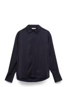 Paulineiw Shirt Tops Shirts Long-sleeved Navy InWear