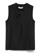 Rwbillie Sl Regular Top Tops Blouses Sleeveless Black Rosemunde