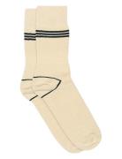 Bodil Socks Lingerie Socks Regular Socks Beige Mp Denmark