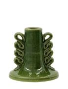 Lysestage, Hddiva, Grøn Home Decoration Candlesticks & Lanterns Candle...