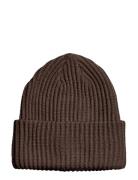 Pchexo Hood Noos Bc Accessories Headwear Beanies Brown Pieces