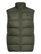 Insulated Gilet Liivi Khaki Green Fred Perry
