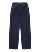 Carla 90S Rinse Jeans Bottoms Jeans Wide Navy Woodbird