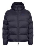 Bomber Jacket Vuorillinen Takki Topattu Takki Navy EA7