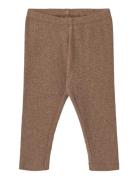 Jersey Legggings Jules Bottoms Leggings Brown Wheat